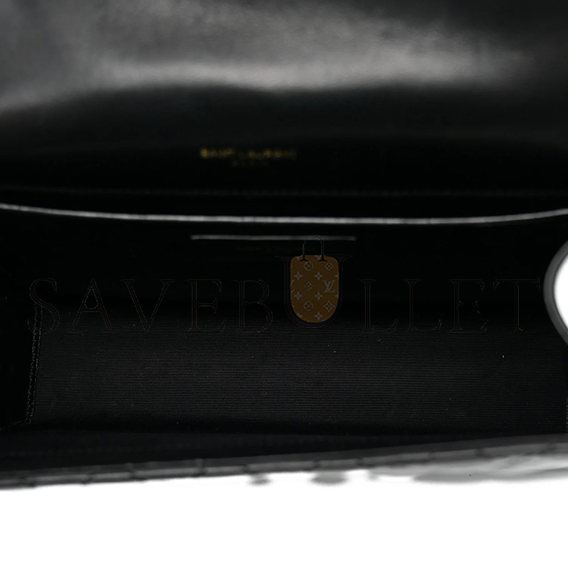 YSL ENVELOPE MEDIUM IN SMOOTH LEATHER 600185 (24*17.5*6cm)